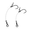 FOX Edge Armapoint stiff rig beaked Chod rigs x 3 25lb