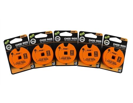 FOX Edge Armapoint stiff rig beaked Chod rigs x 3 30lb