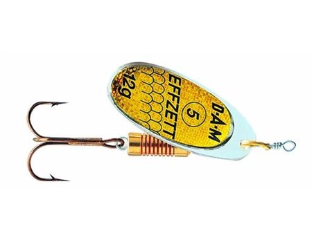 DAM EFFZETT SPINNER FZ gold-Reflex, #2, 4gr.