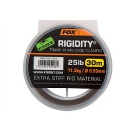 FOX Edges Rigidity Chod Filament 0.53mm 25lb x 30m - t