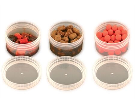 FOX Bait Tubs Full Size Clear x 6