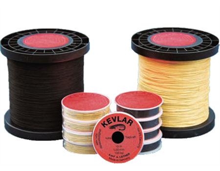 AHF Leitner Kevlar 0,40mm, 10m schwarz