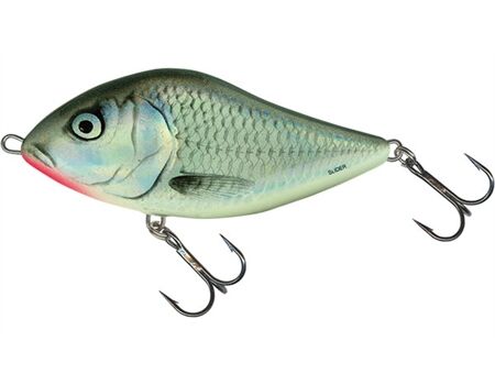 Salmo SD5S WOUNDED REAL GREY SHINER