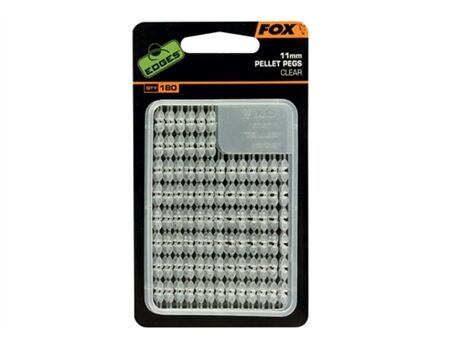 FOX Edges Pellet Pegs 11mm x 2 clear
