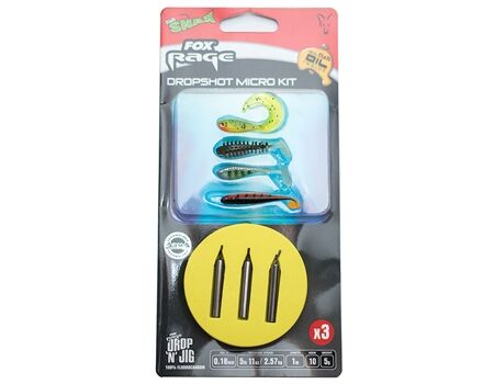 FOX RAGE Rage Dropshot kit 5.67lb / 0.18mm x 1m / 5g size 1