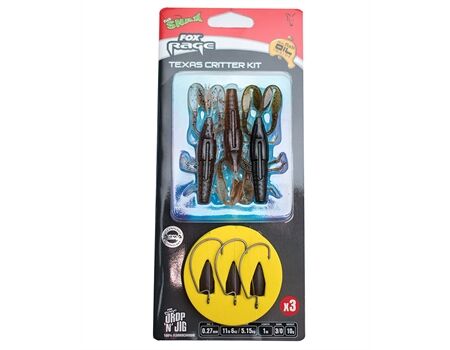 FOX RAGE Rage Texas Critter kit 9.37b / 0.27mm x 1m / 12g