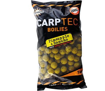 DYNAMITE BAITS CARPTEC PINEAPPL&BAN.900G 20MM