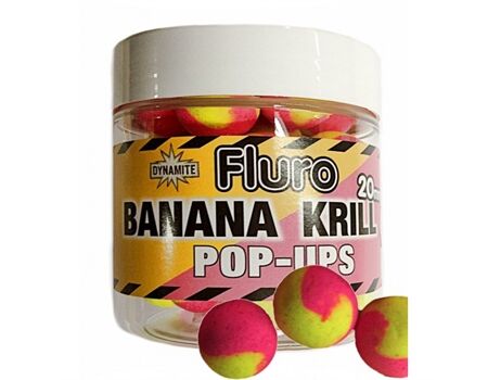 DYNAMITE BAITS FLURO 2 TONE KRILL&BANANA 20MM