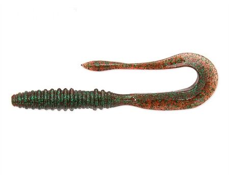KEITECH Mad Wag Mini 2,5", Green Pumpkin/Chartreuse