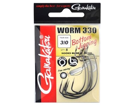 Gamakatsu WORM 330 Bottom 2/0 Jigging