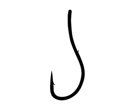 Gamakatsu Wurmhaken 1/0 HOOK LS-3113R (RED)