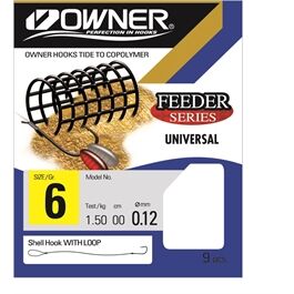 OWNER Feederhaken universal FRL354, silber, 80cm OWNER Feederhaken universal FRL354, silber, 80cm