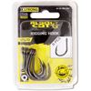 BLACK CAT Rigging Haken DG coiting 6/0 Einzelhaken, 5 Stck.