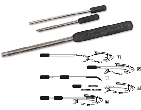 BLACK CAT Köderfisch-Ausstanzer, Dead Bait Puncher 40cm