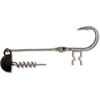 BLACK CAT Blei-Schraubkopf mit Claw-Einzelhaken 20g