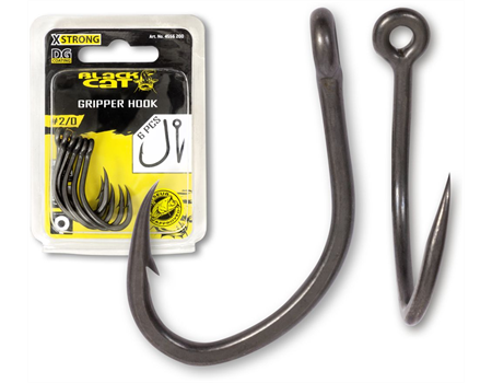 BLACK CAT Gripper Hook 3/0 DG coating 6 Stck