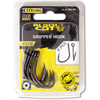 BLACK CAT Gripper Hook 3/0 DG coating 6 Stck