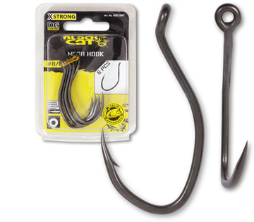 BLACK CAT Mega Hook 8/0 DG coating 6 Stck.