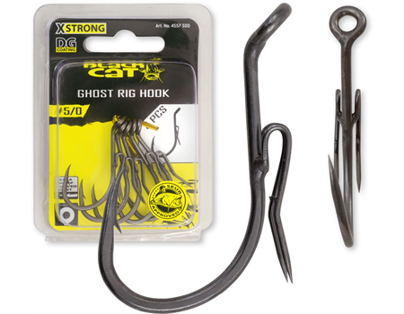 BLACK CAT Ghost Rig Hook 6/0 DG coating 5St. 3gr.