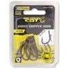 BLACK CAT Ghost Gripper Hook 1/0, DG coating 5 Stck.
