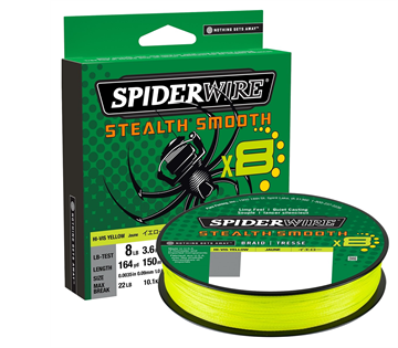 Spiderwire Stealth 0,19mm, 150m gelb