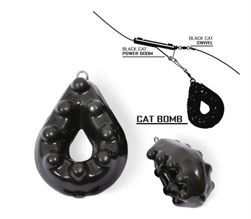 BLACK CAT 250g black dull Cat Bomb