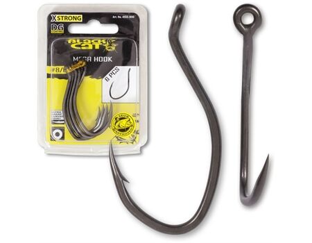 BLACK CAT Mega Hook 6/0 DG coating 6 Stck.