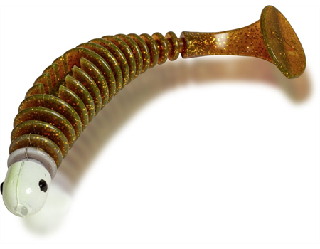 BLACK CAT 25g 17cm motor oil Shad Worm