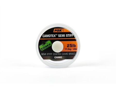 FOX Camotex Semi Stiff - 25lb 20m