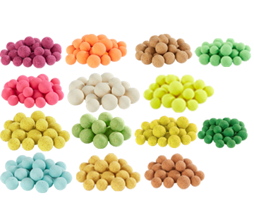 Balzer MK Booster Ball Pop Ups,15+20mm Weißbrot/Kartoffel