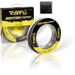 BLACK CAT 1,5m black Baitfish Stopper