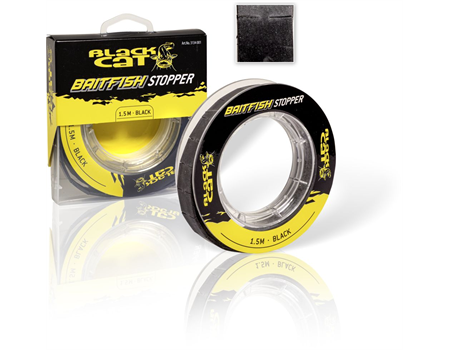 BLACK CAT 1,5m black Baitfish Stopper