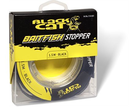 BLACK CAT 1,5m black Baitfish Stopper