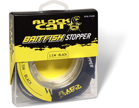BLACK CAT 1,5m black Baitfish Stopper