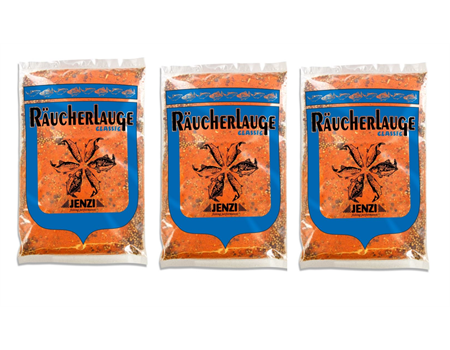 JENZI 3 x Räucherlauge 700g naturrein