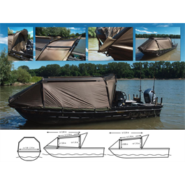 BLACK CAT Special Boat Cave II 335cm 220cm 105cm