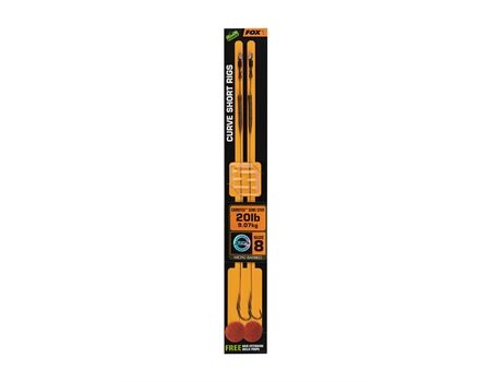 FOX Edges Curve Short 8 - 20lb Camotex Semi Stiff x 2