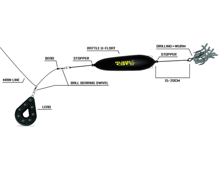 BLACK CAT 20g Rattle U-Float