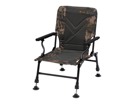 PROLOGIC AVENGER RELAX CAMO CHAIR W/ARMRESTS & COVERS 47.5X