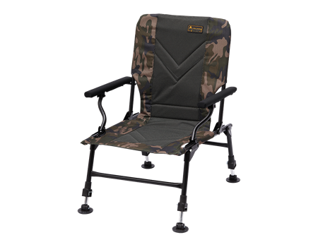 PROLOGIC AVENGER RELAX CAMO CHAIR W/ARMRESTS & COVERS 47.5X