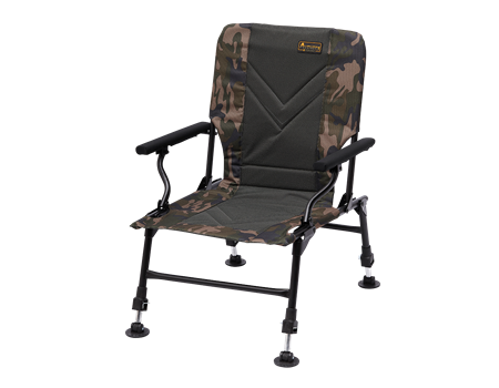 PROLOGIC AVENGER RELAX CAMO CHAIR W/ARMRESTS & COVERS 47.5X