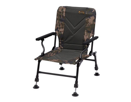 PROLOGIC AVENGER RELAX CAMO CHAIR W/ARMRESTS & COVERS 47.5X