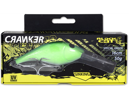 BLACK CAT 50g 16cm special green Black Cat Cranker