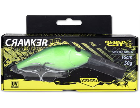 BLACK CAT 50g 16cm special green Black Cat Cranker
