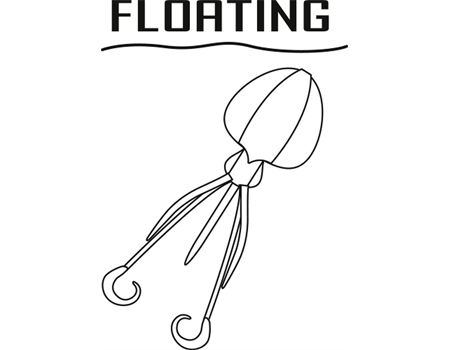 BLACK CAT 20g Black Cat Calamar U-Float natural