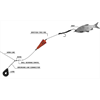 BLACK CAT 2,00m Baitfish Tree Rig