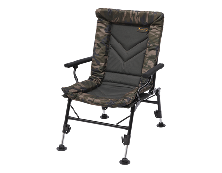 PROLOGIC AVENGER COMFORT CAMO CHAIR W/ARMRESTS & COVERS 50X
