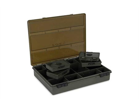 FOX EOS carp tackle box loaded Large