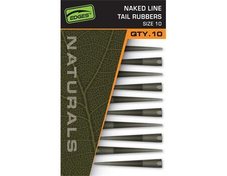 FOX Naturals Sz 10 Naked Line Tail Rubbers
