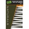 FOX Edges Naturals Power Grip Naked line tail rubbers